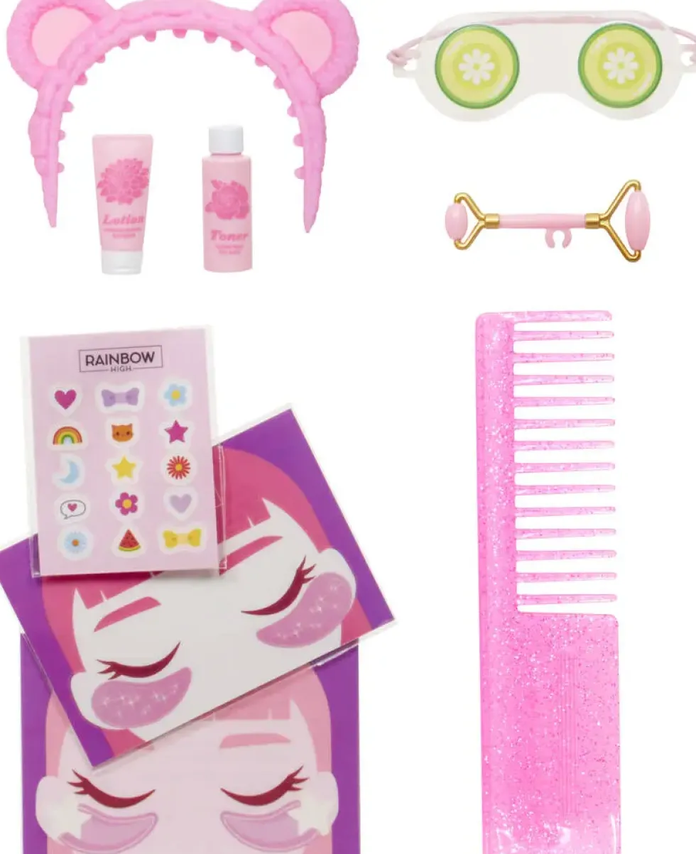 JUNIOR HIGH PYJAMA PARTY - POUPEE MANNEQUIN 22 CM - BELLA ROSE ET ACCESSOIRES