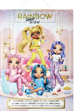 JUNIOR HIGH PYJAMA PARTY - POUPEE MANNEQUIN 22 CM - BELLA ROSE ET ACCESSOIRES