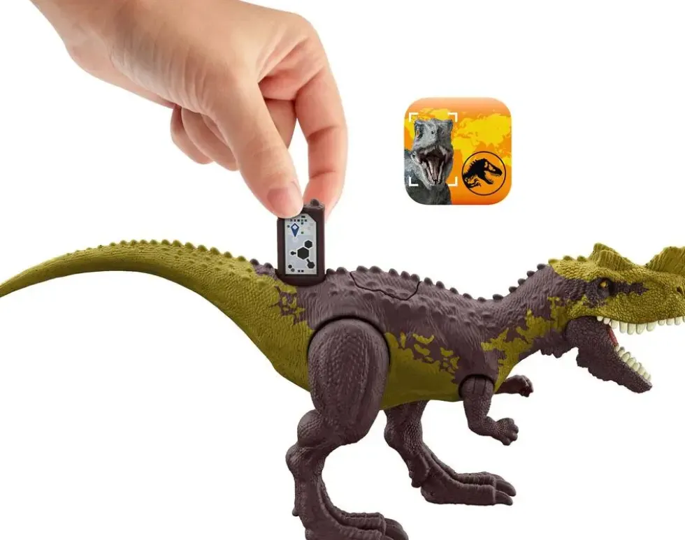 JURASSIC WORLD - DINOSAURE ATTAQUE SURPRISE - FIGURINE DINOS