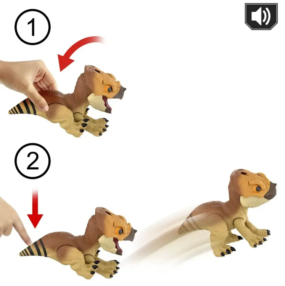 JURASSIC WORLD - FIGURINE AQUILOPS INTERACTIF