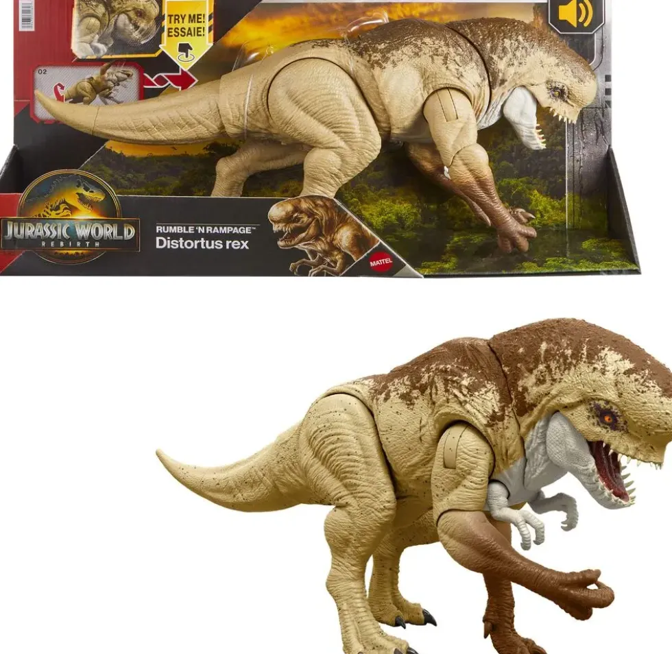 JURASSIC WORLD - FIGURINE DISTORTUS REX