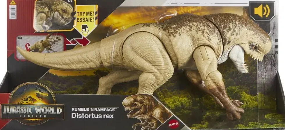 JURASSIC WORLD - FIGURINE DISTORTUS REX