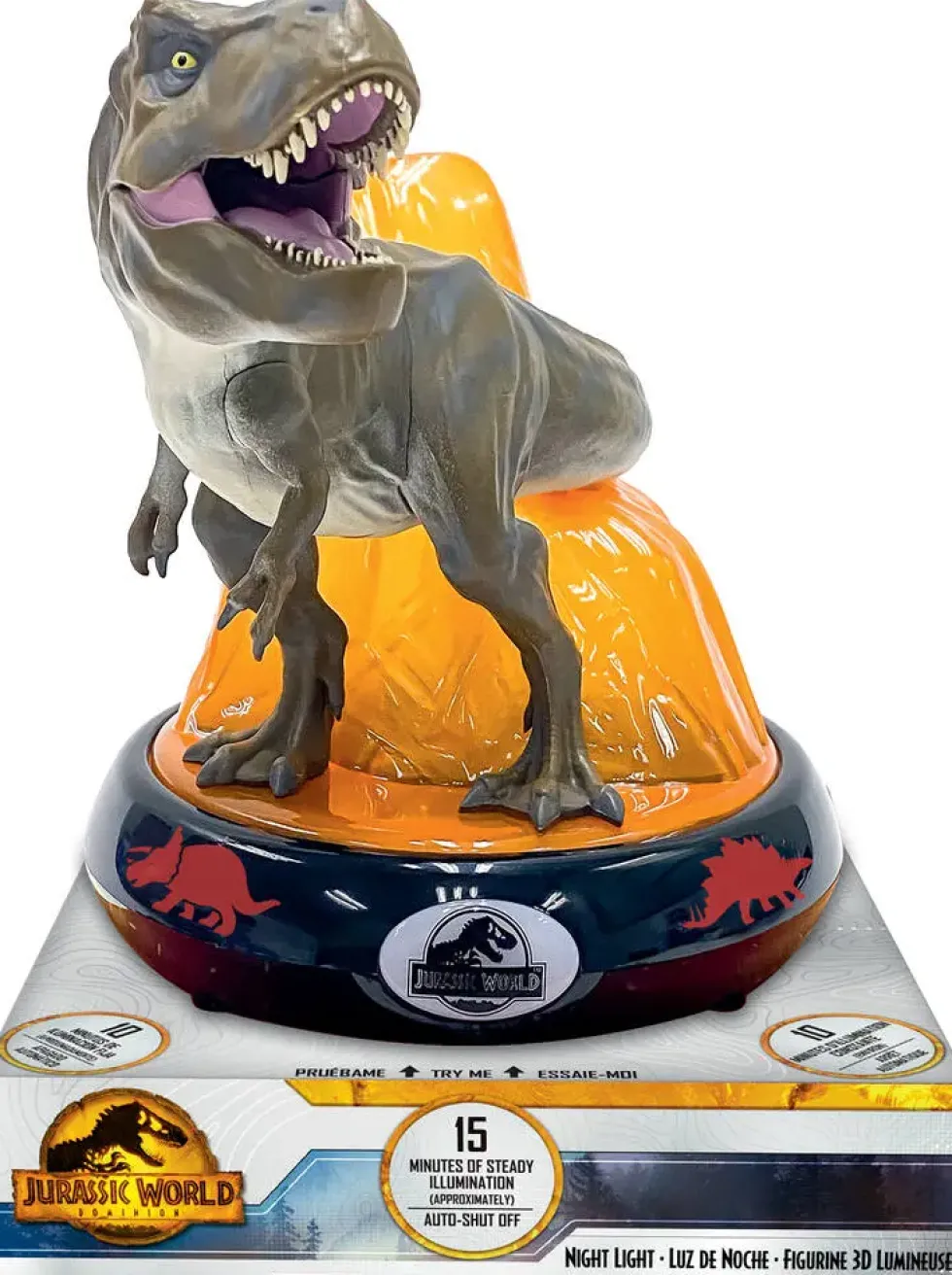 JURASSIC WORLD - FIGURINE 3D LUMINEUSE