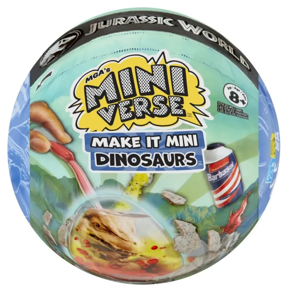 JURASSIC WORLD - MGA'S MINIVERSE - MAKE IT MINI DINOSAURS