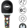 KARAOKE MICROPHONE BLUETOOTH/SANS FIL AVEC EFFETS SONORES ET LUMINEUX