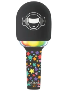 KARAOKE MICROPHONE BLUETOOTH/SANS FIL AVEC EFFETS SONORES ET LUMINEUX