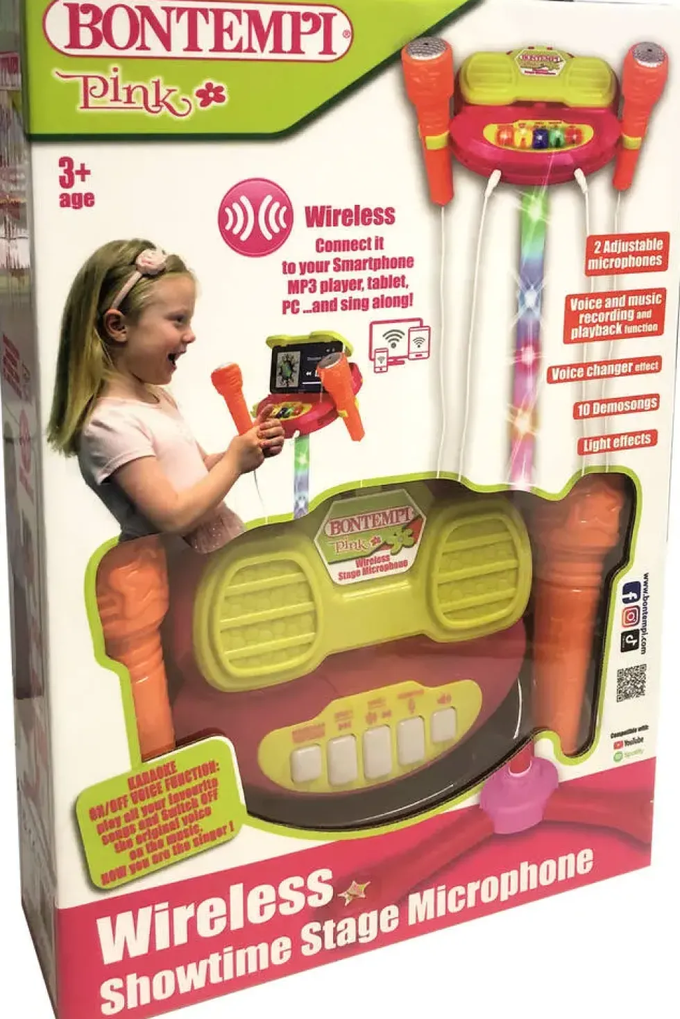 KARAOKE SUR PIED AVEC 2 MICROS