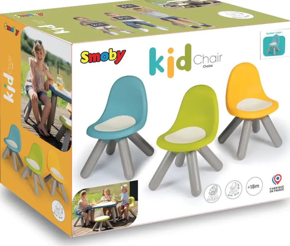 KID CHAISE BLEUE