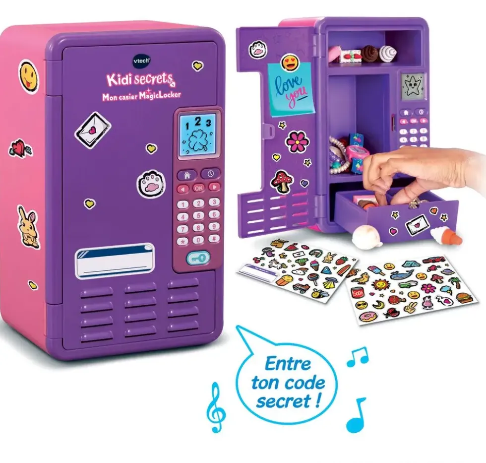 KIDI SECRETS - MON CASIER MAGICLOCKER ROSE