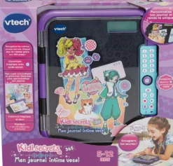 KIDISECRETS 365 - MON JOURNAL INTIME VOCAL NOIR
