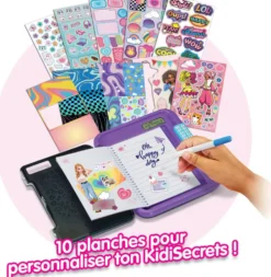 KIDISECRETS 365 - MON JOURNAL INTIME VOCAL NOIR