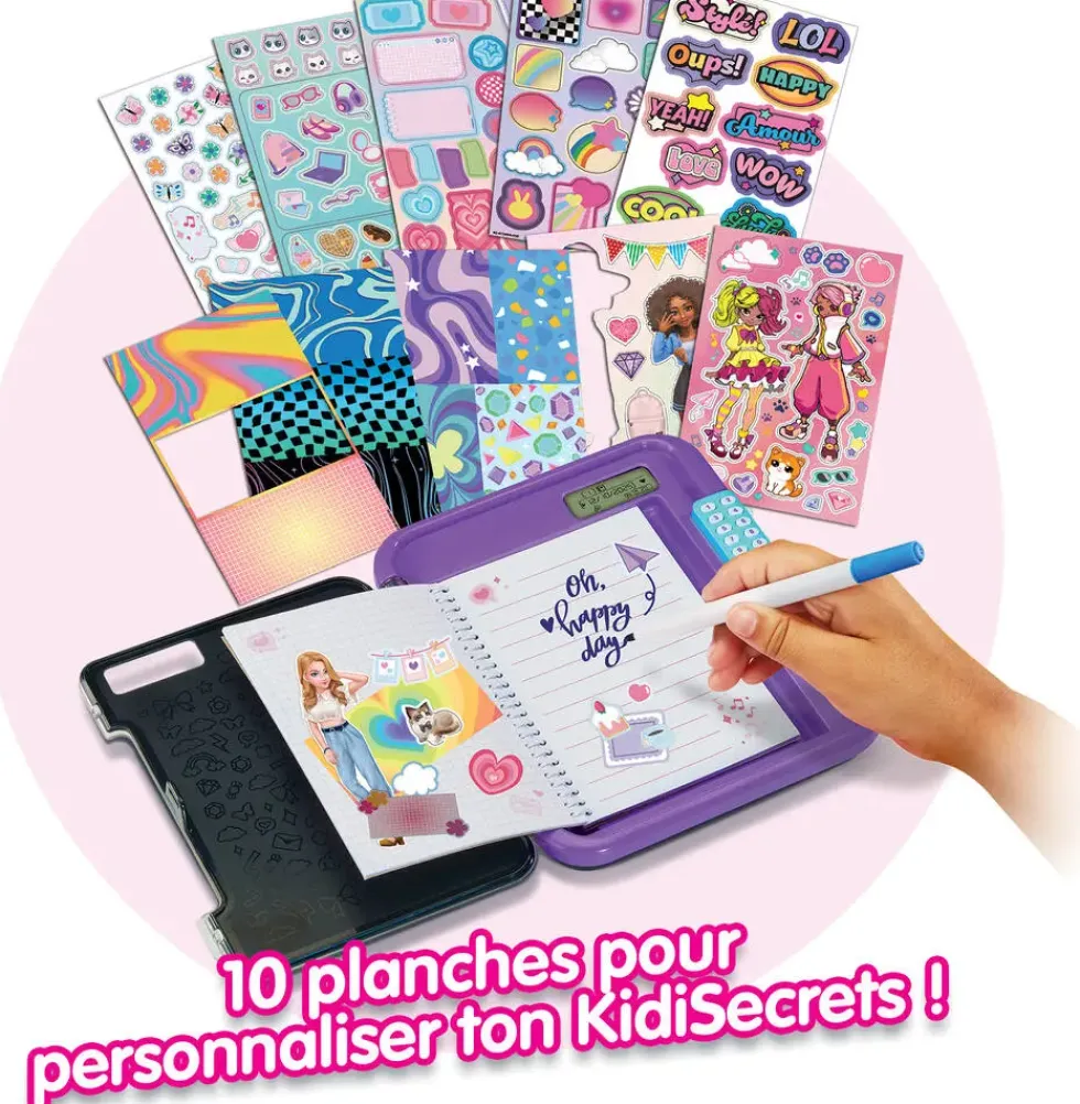 KIDISECRETS 365 - MON JOURNAL INTIME VOCAL NOIR
