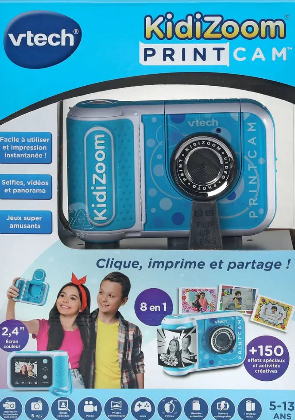 KIDIZOOM PRINT CAM BLEU