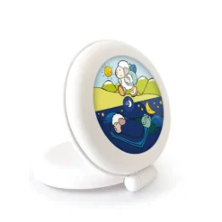 KID'SLEEP GLOBETROTTER - REVEIL EDUCATIF NOMADE LUMINEUX - BLANC