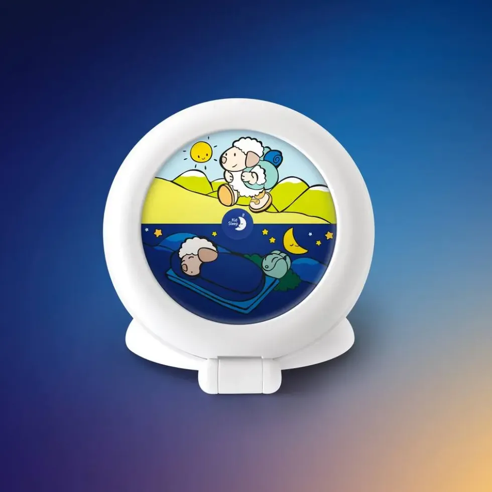 KID'SLEEP GLOBETROTTER - REVEIL EDUCATIF NOMADE LUMINEUX - BLANC