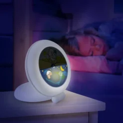 KID'SLEEP GLOBETROTTER - REVEIL EDUCATIF NOMADE LUMINEUX - BLANC
