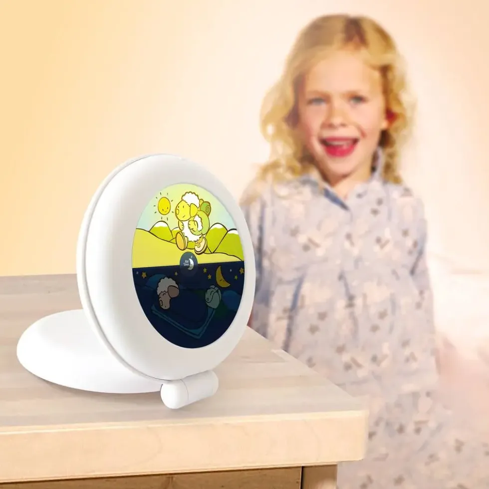 KID'SLEEP GLOBETROTTER - REVEIL EDUCATIF NOMADE LUMINEUX - BLANC
