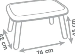 KID TABLE VERTE