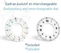 KIDYALARM - REVEIL EVOLUTIF EDUCATIF - BLEU CLAIR