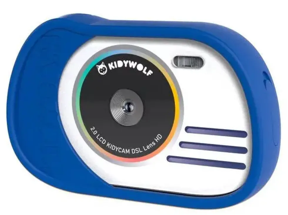 KIDYCAM- APPAREIL PHOTO ETANCHE 8MP AVEC 16GB MEMOIRE BLEU