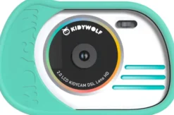 KIDYCAM - APPAREIL PHOTO ETANCHE 8MP AVEC 16GB MEMOIRE - TURQUOISE