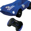 KIDYCAR - VOITURE TELECOMMANDEE BLEUE PERSONNALISABLE AVEC PHARES