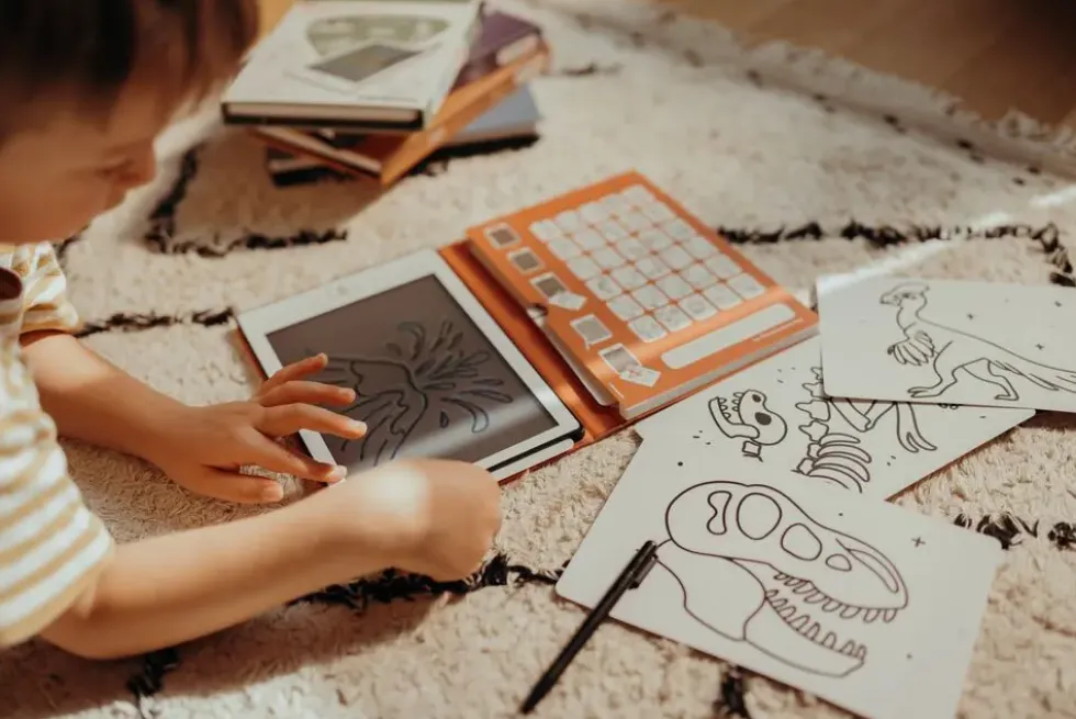 KIDYDRAW MINI - TABLETTE A DESSIN DINOSAURS