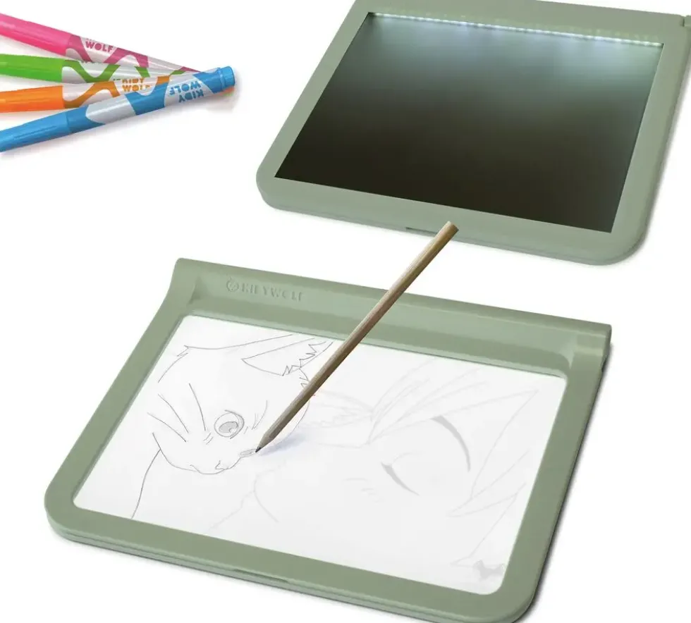 KIDYDRAW PRO - TABLETTE LUMINEUSE A4 BIFACE NOMADE
