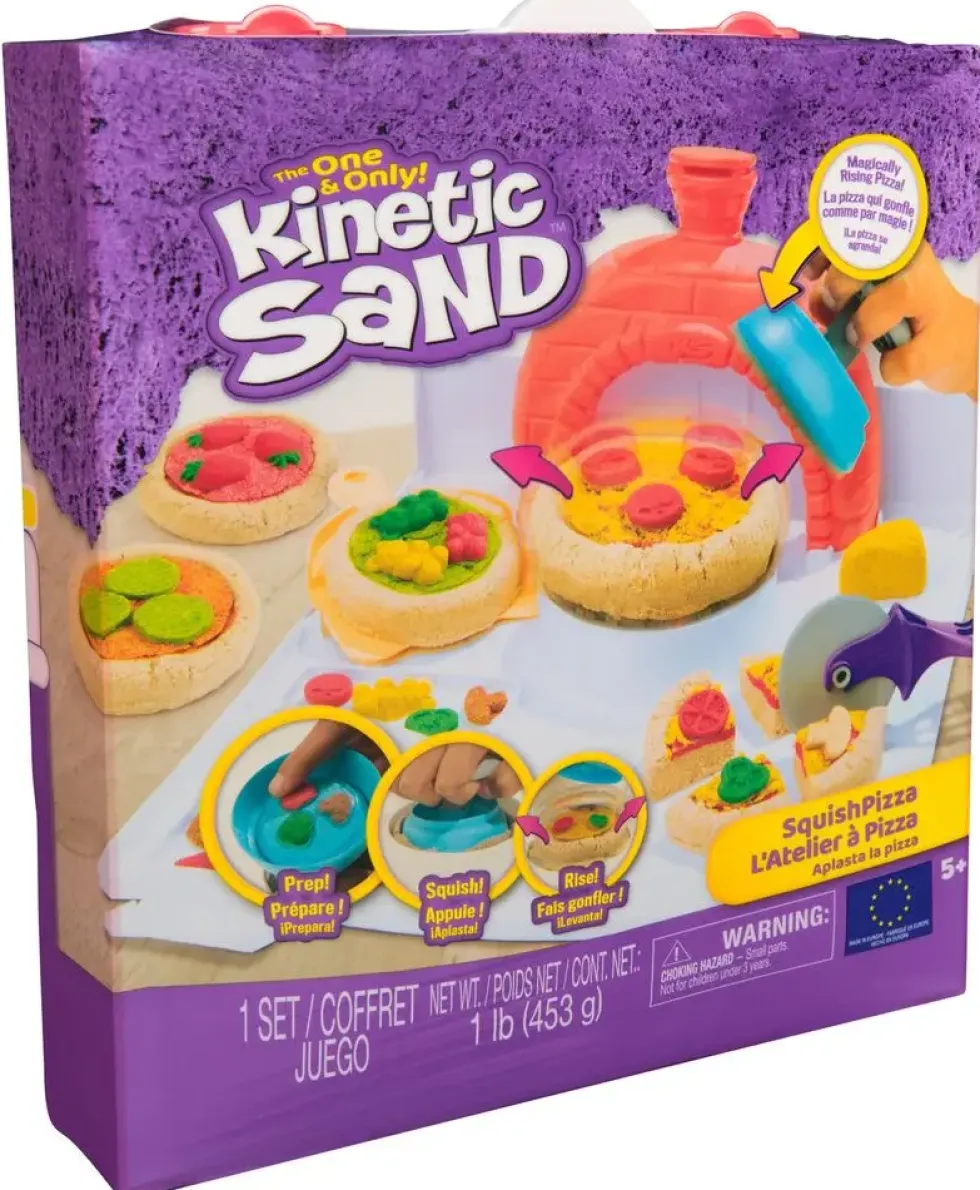 KINETIC SAND -ATELIER PIZZA MAGIQUE 453 G