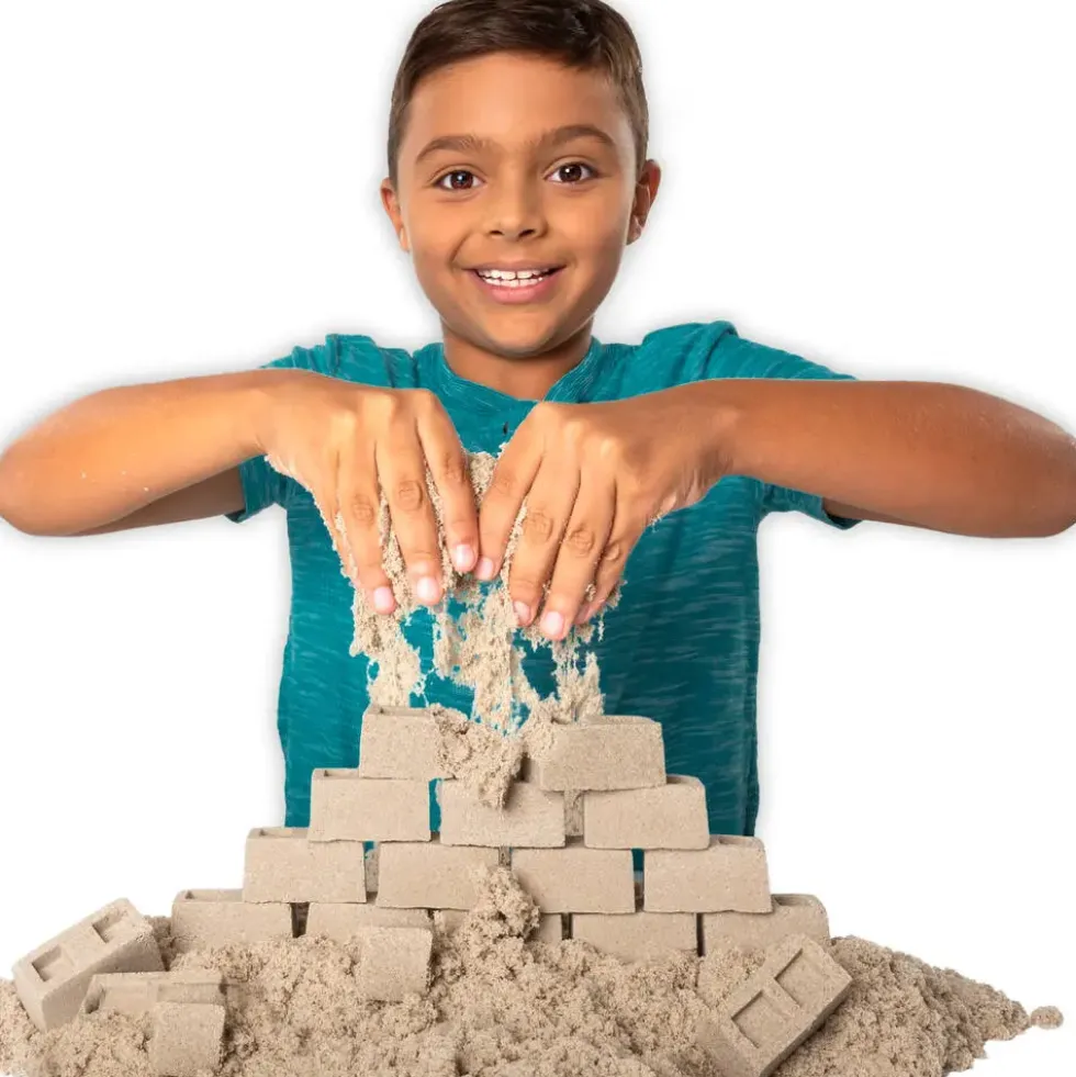 KINETIC SAND - COFFRET CHANTIER CREUSER ET DEMOLIR 454 G