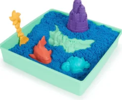 KINETIC SAND - COFFRET CHATEAU-BAC A SABLE 454 G
