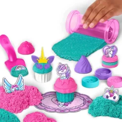 KINETIC SAND - COFFRET PATISSERIE LICORNE