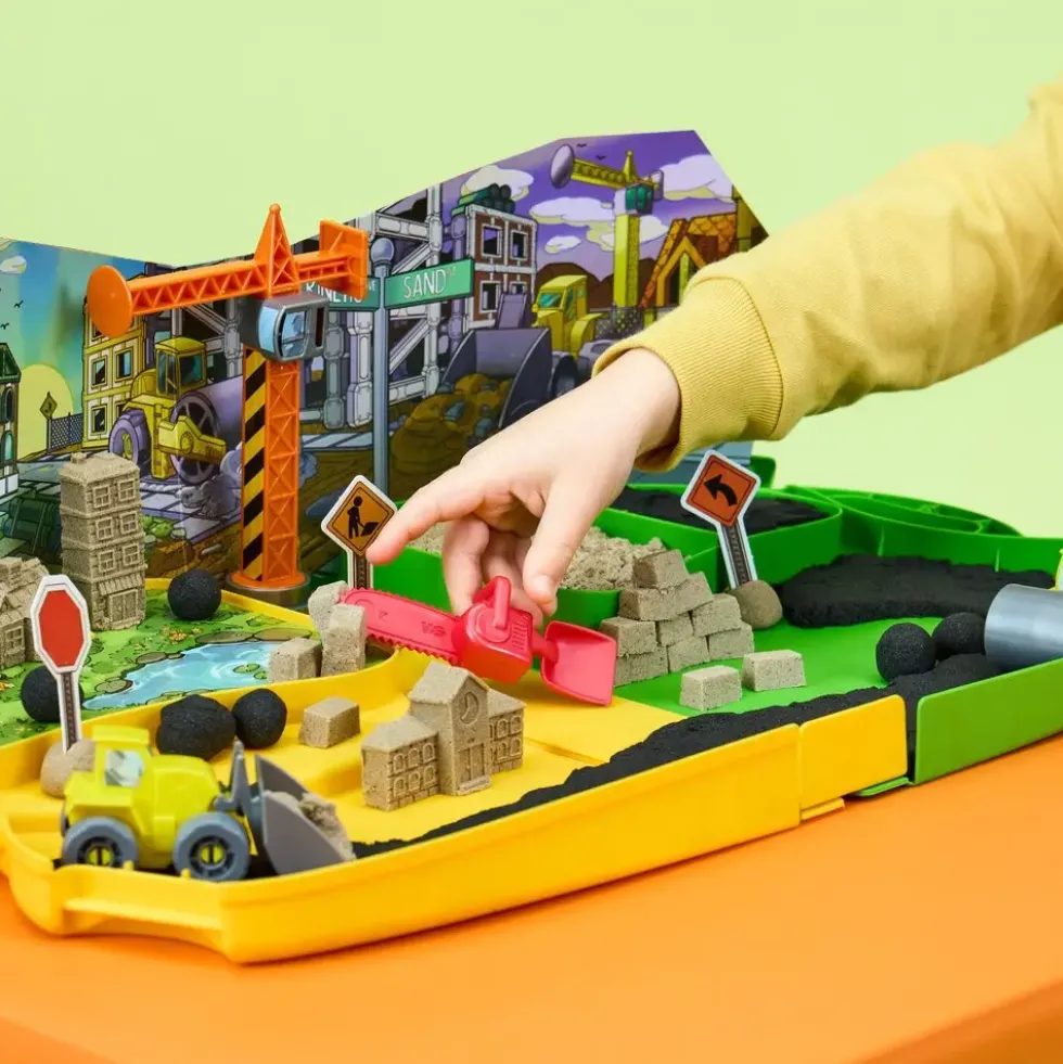 KINETIC SAND -MALLETTE DE CONSTRUCTION 793 G