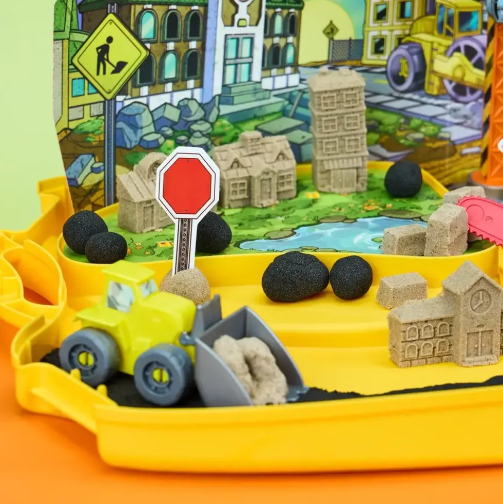 KINETIC SAND -MALLETTE DE CONSTRUCTION 793 G