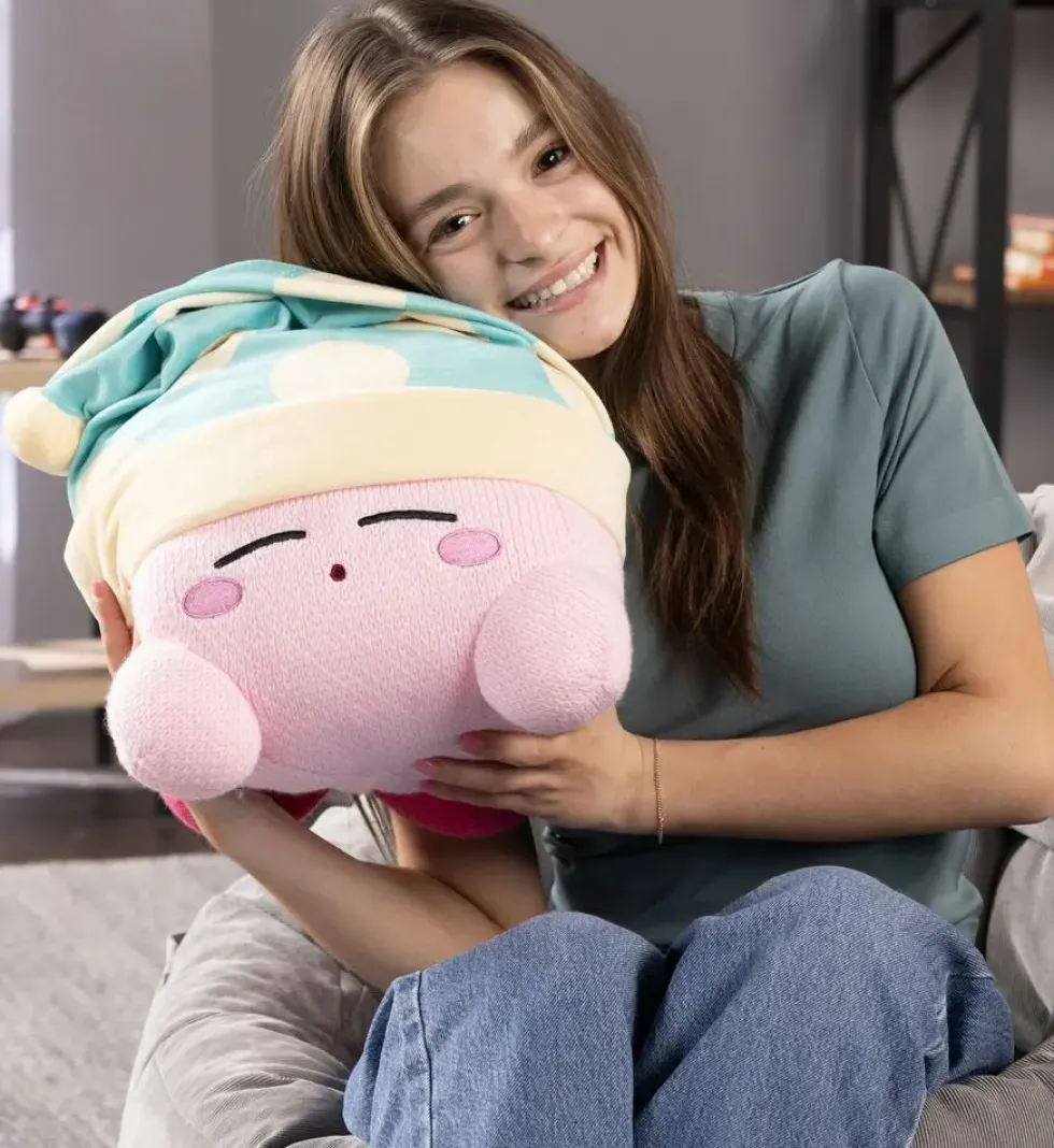 KIRBY ENDORMI PELUCHE NUIGURU KNIT EN CROCHET