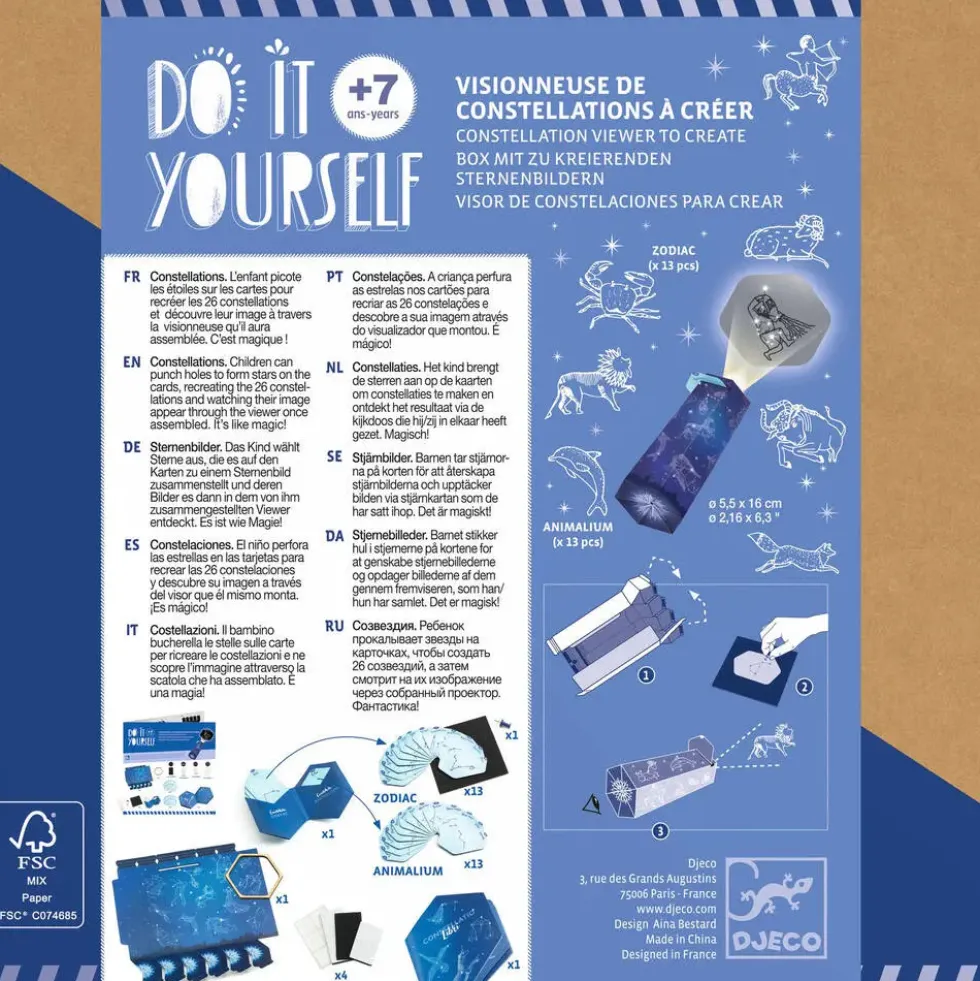 KIT CREATIF - CONSTELLATIONS