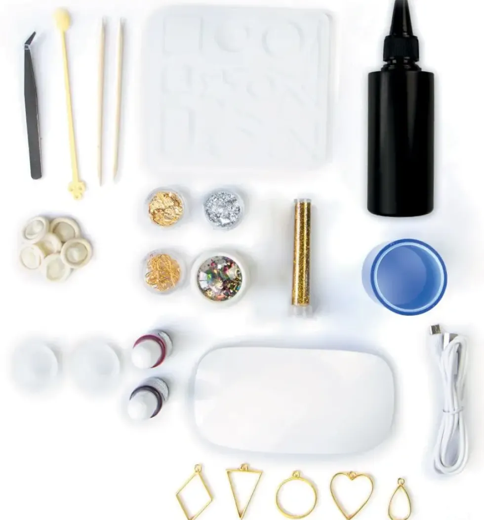 KIT CREATION - ATELIER DE BIJOUX RESINE UV