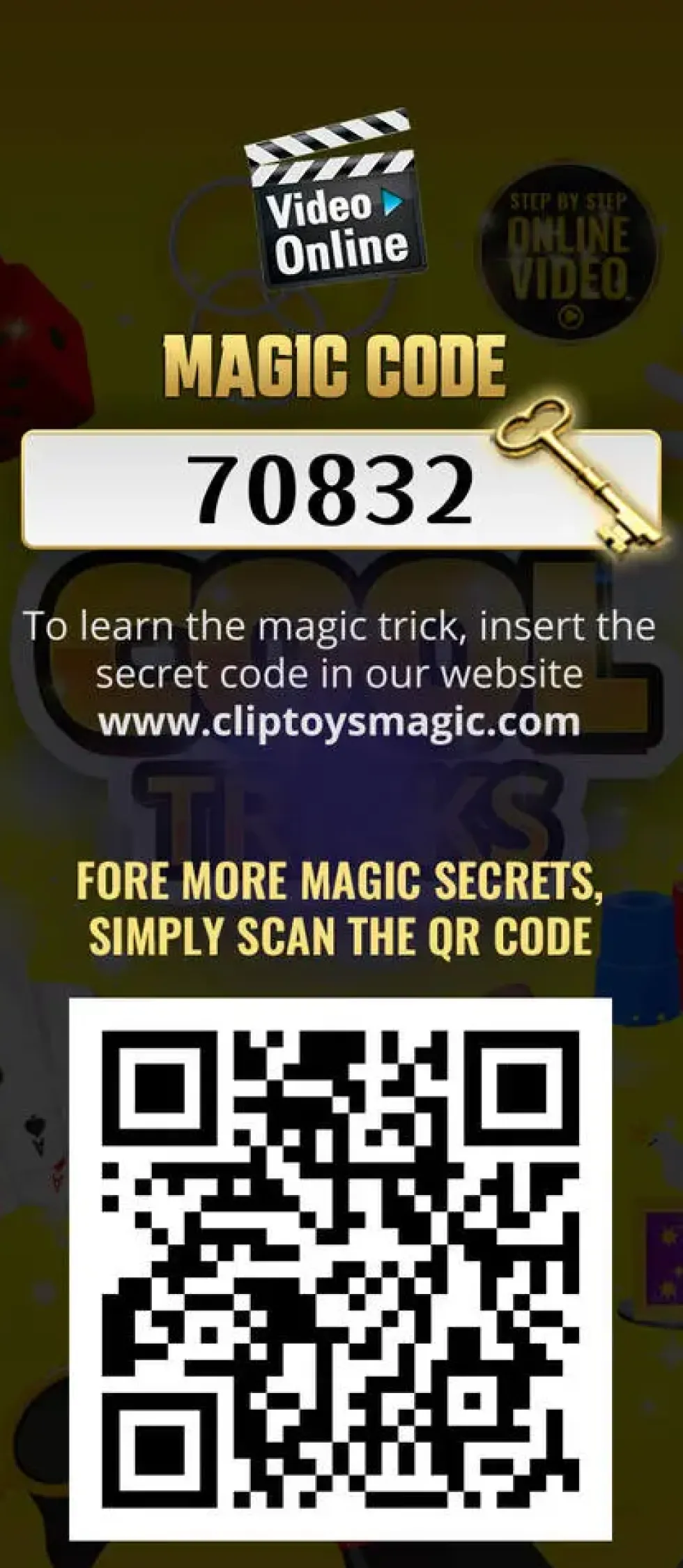 KIT DE MAGIE - COOL TRICKS
