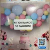 KIT GUIRLANDE 50 BALLONS