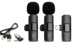 KIT RESEAU SOCIAL AVEC MICROPHONE CRAVATES SANS FIL