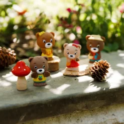 KLOROFIL - LA FAMILLE BROWNY 4 PERSONNAGES