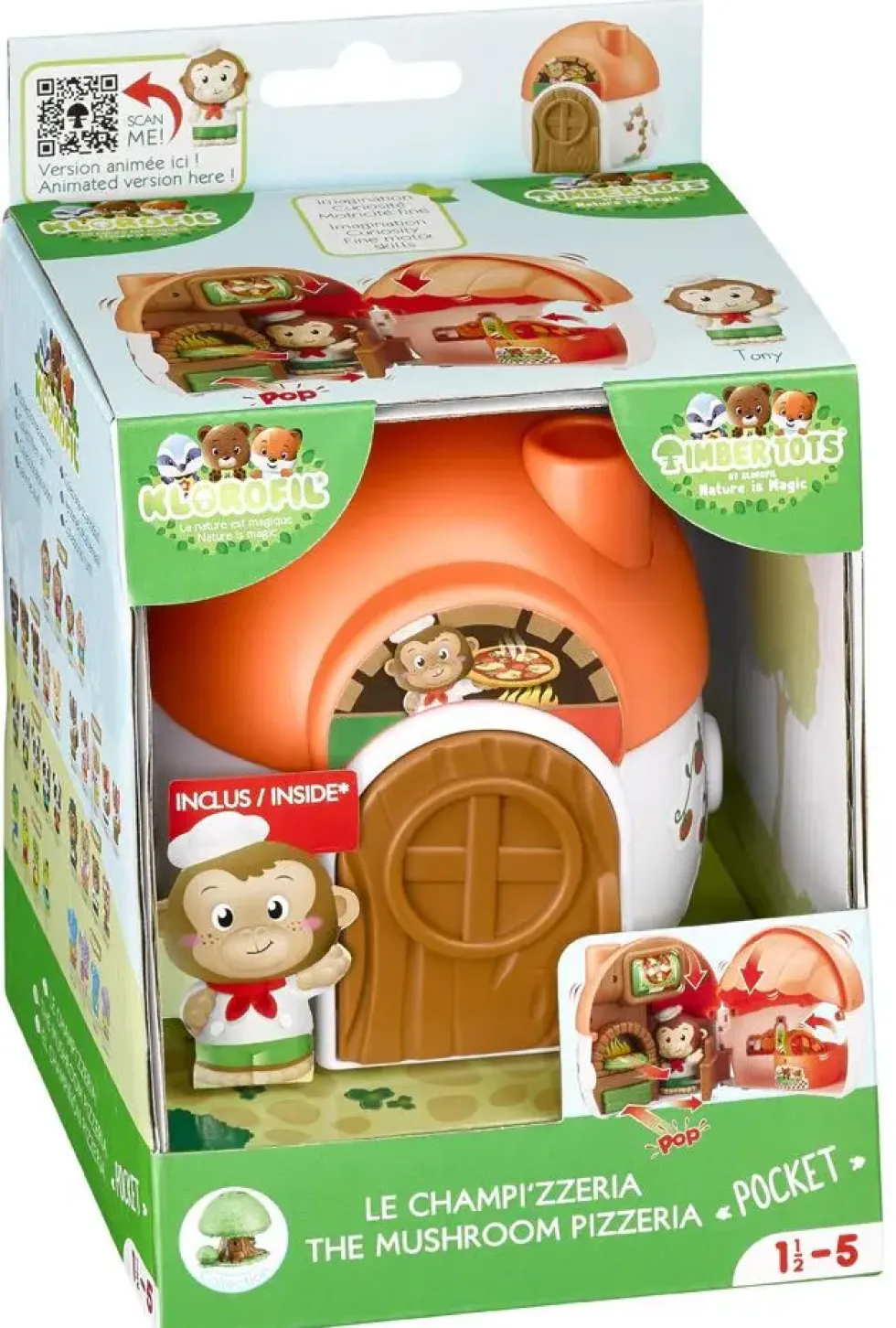 KLOROFIL - LE CHAMP'PIZZERIA POCKET - 1 PERSONNAGE