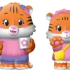 KLOROFIL - LOT 4 PERSONNAGES FAMILLE TIGRE
