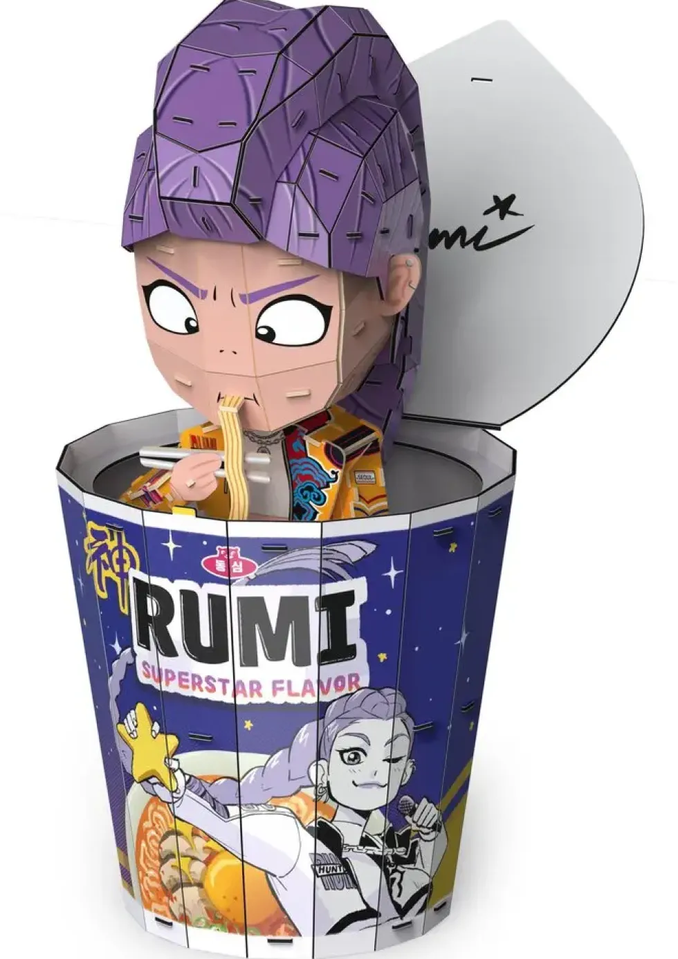 KPOP DEMON HUNTERS - 4D BUILD RAMEN DE RUMI