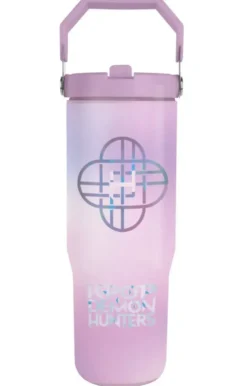 K-POP DEMON HUNTERS GOURDE METAL AVEC POIGNEE 850 ML