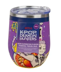 KPOP DEMON HUNTERS - MUG DE VOYAGE ISOTHERME - RUMI SAVEUR SUPERSTAR