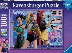 KPOP DEMON HUNTERS -PUZZLE 100 P XXL - FANS HEUREUX, HONMOON HEUREUX
