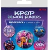 K-POP DEMON HUNTERS - SET DE 5 BADGES