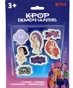 KPOP DEMON HUNTERS - SET DE 7 GOMMES