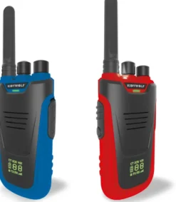 KYDITALK - TALKIE WALKIE SUR BATTERIE 3-6 KM BLEU ROUGE